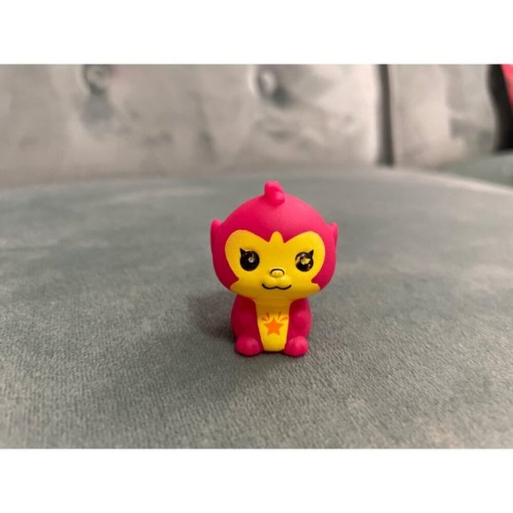 Small Monkey Red & Yellow Toy Figurine